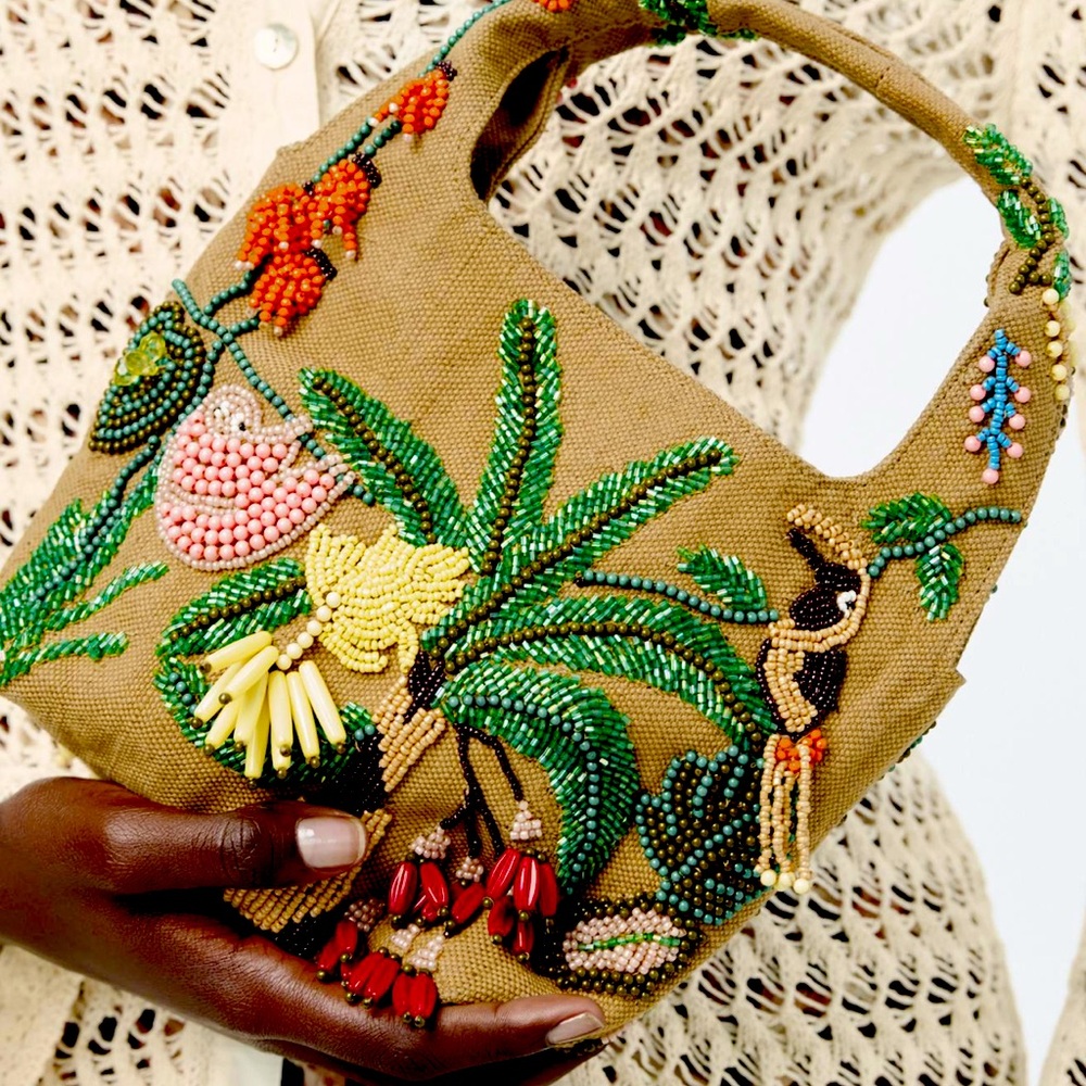 Zara beaded bag - Picture 1 of 1